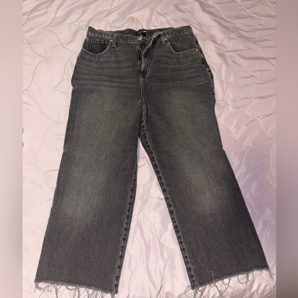 Black washed out FN jeans